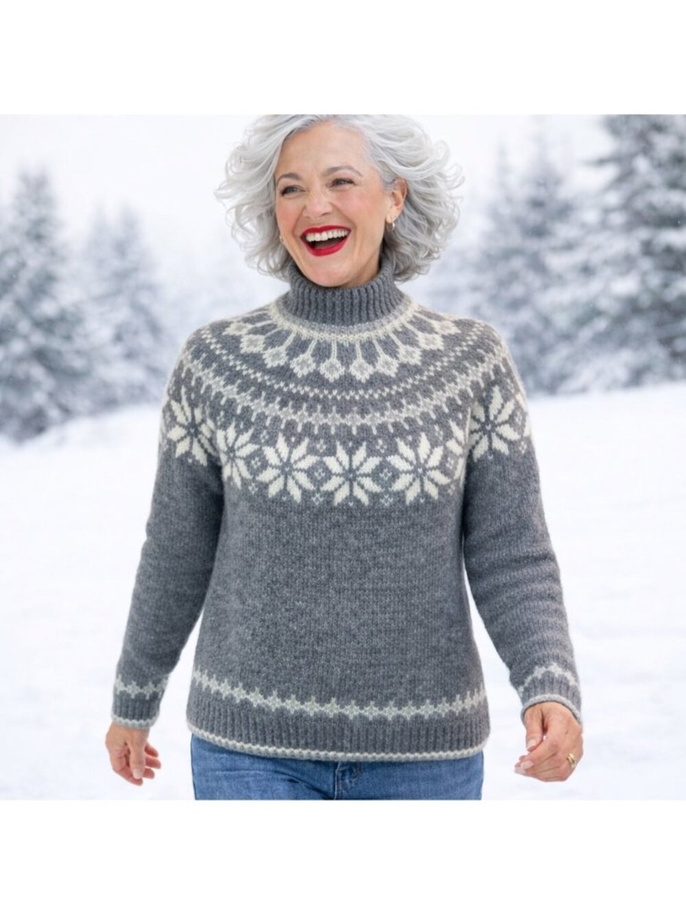 Dale Of Norway Pure New Wool Womens Medium Nordic Sweater